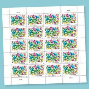 Celebration Blooms 2024 (Sheet of 1000) First-Class Mail Forever Postage Stamps